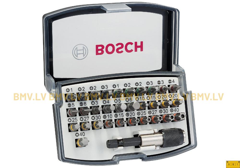 32-daļīgs komplekts skrūvēšanai Bosch Extra Hard